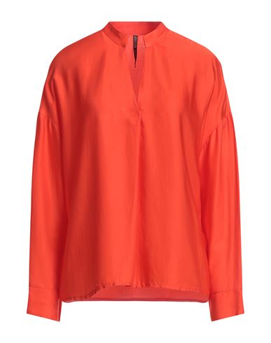 Manila Grace Woman Top Orange Size 6 Viscose In Orange