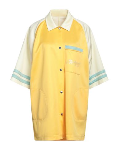 Khrisjoy Woman Shirt Yellow Size 1 Polyester