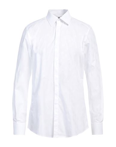 Shop Dolce & Gabbana Man Shirt White Size 16 ½ Cotton