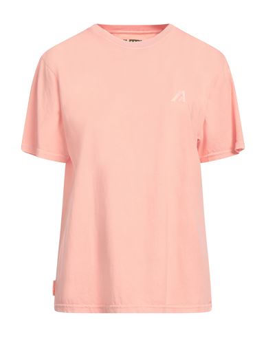 Shop Autry Woman T-shirt Pink Size M Cotton