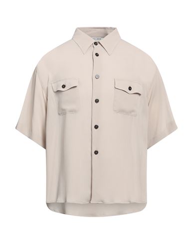 Rold Skov Man Shirt Beige Size Xl Polyamide