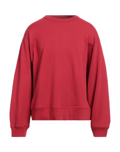 Dries Van Noten Man Sweatshirt Red Size L Cotton
