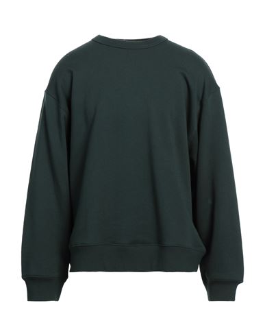 Dries Van Noten Man Sweatshirt Dark Green Size L Cotton