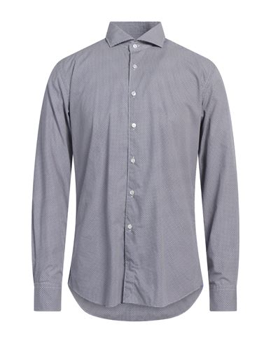 Xacus Man Shirt Navy Blue Size 16 ½ Cotton