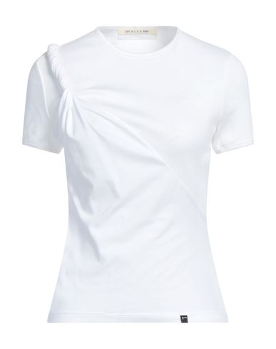 Alyx 1017  9sm Woman T-shirt White Size L Cotton, Elastane