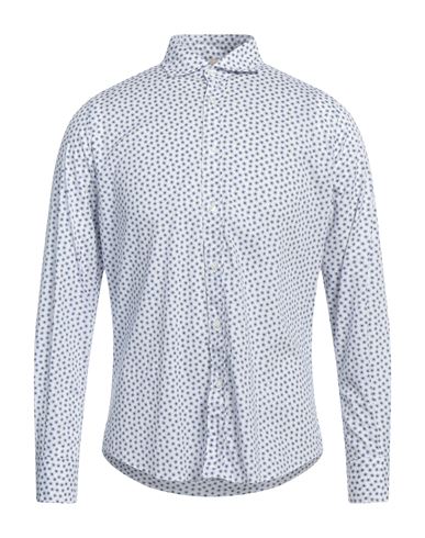 Portofiori Man Shirt White Size 17 ½ Cotton, Elastane