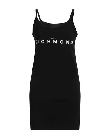John Richmond Woman Mini Dress Black Size 8 Cotton, Viscose