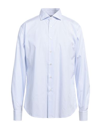 Shop Brouback Man Shirt Light Blue Size 17 ½ Cotton