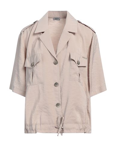 More By Siste's Woman Shirt Beige Size M Modal, Polyester