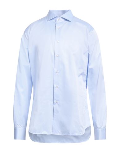 Shop Brouback Man Shirt Light Blue Size 15 Cotton