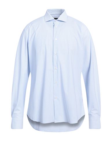 Shop Brouback Man Shirt Sky Blue Size 17 ½ Nylon, Elastane