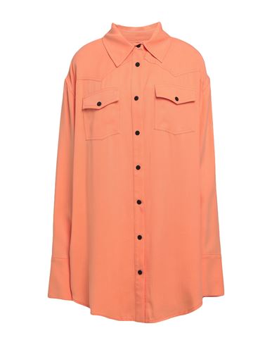 The Mannei Woman Shirt Orange Size 4 Tencel
