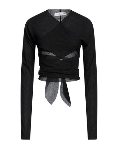 Ludovic De Saint Sernin Woman Top Black Size Xs Polyester