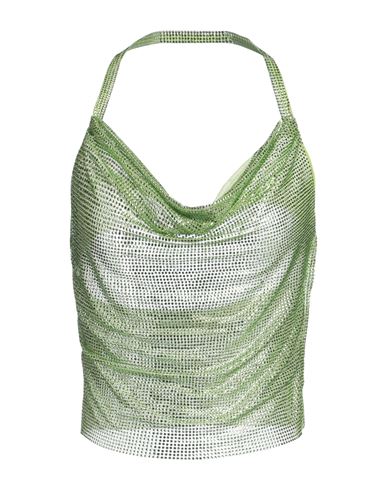 GIUSEPPE DI MORABITO GIUSEPPE DI MORABITO WOMAN TOP LIGHT GREEN SIZE 4 POLYAMIDE, ELASTANE 