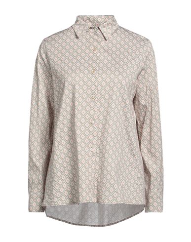 Circolo 1901 Woman Shirt Sage Green Size Xl Cotton