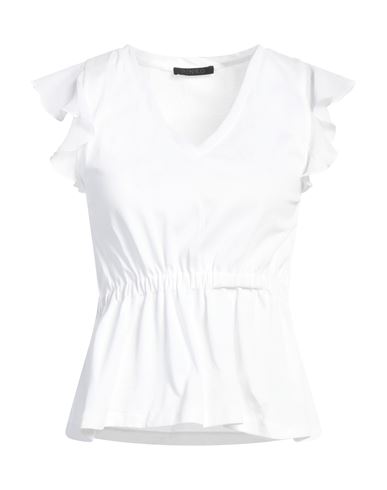 Pinko Woman Top White Size Xs Cotton, Polyester