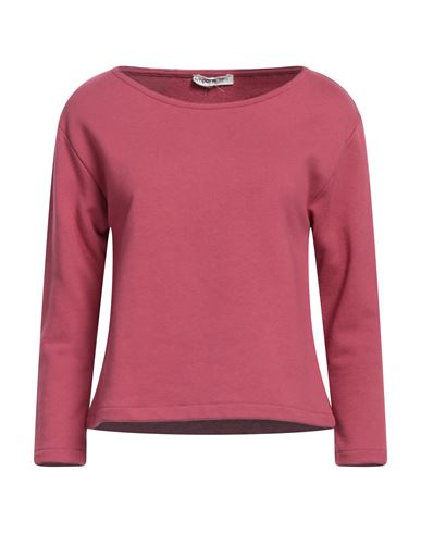 Empathie Woman Sweatshirt Mauve Size Xs Cotton In Purple
