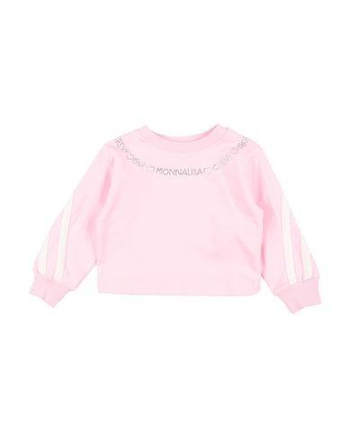 Shop Monnalisa Toddler Girl Sweatshirt Pink Size 6 Cotton, Elastane