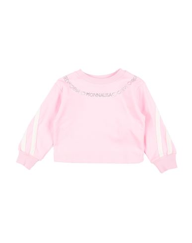 Monnalisa Toddler Girl Sweatshirt Pink Size 4 Cotton, Elastane In Pink