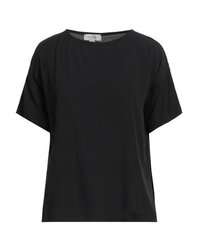 Crossley Woman T-shirt Black Size S Viscose