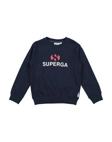 Shop Superga Toddler Boy Sweatshirt Navy Blue Size 7 Cotton