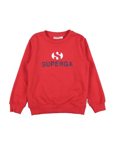 Shop Superga Toddler Boy Sweatshirt Red Size 7 Cotton