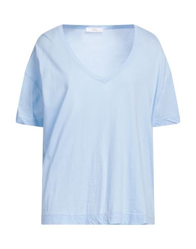 Fedeli Woman T-shirt Sky Blue Size 8 Cotton