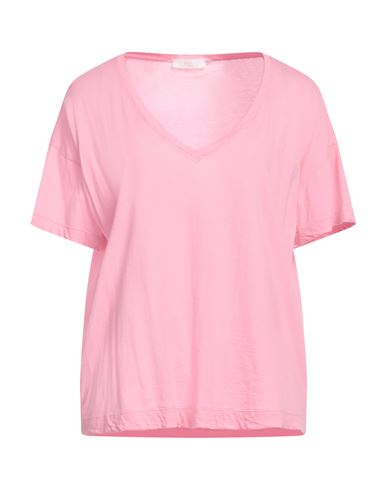 Fedeli Woman T-shirt Pink Size 10 Cotton