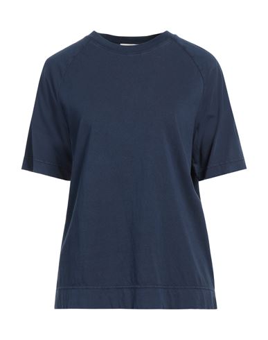 Circolo 1901 Woman T-shirt Midnight Blue Size M Cotton