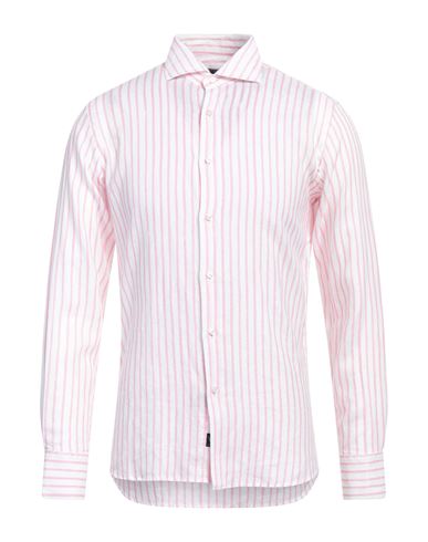 Brouback Man Shirt Pink Size 15 ½ Linen