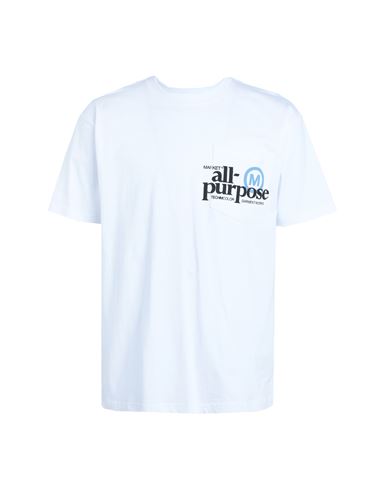 Market All Purpose T-shirt Man T-shirt White Size Xl Cotton
