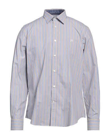 Shop Harmont & Blaine Man Shirt Blue Size Xxl Cotton