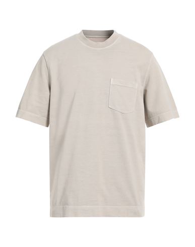 Shop Circolo 1901 Man T-shirt Sand Size M Cotton In Beige