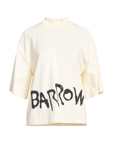 Barrow Woman T-shirt Ivory Size L Cotton In White
