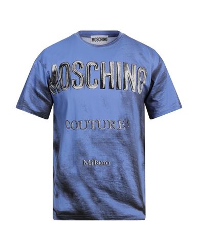 Moschino Man T-shirt Mauve Size S Cotton In Purple