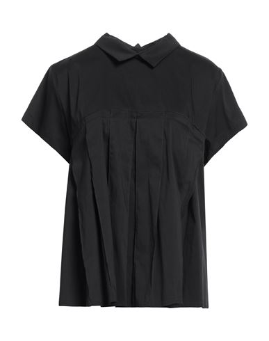 Tadashi Woman Top Black Size Xl Cotton, Polyamide, Elastane