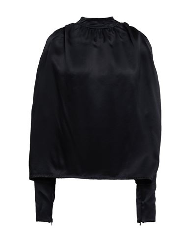Shop Materiel Matériel Woman Top Black Size M Viscose, Polyester