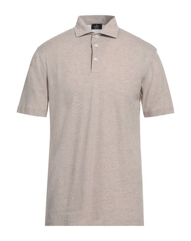 Barba Napoli Man Polo Shirt Dove Grey Size 42 Cotton In Grey