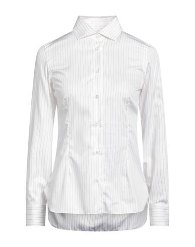 Barba Napoli Woman Shirt White Size 8 Cotton