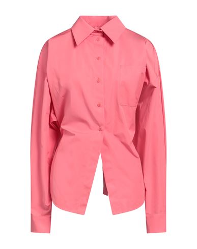 Maison Rabih Kayrouz Poplin Tie Back Shirt In Pink