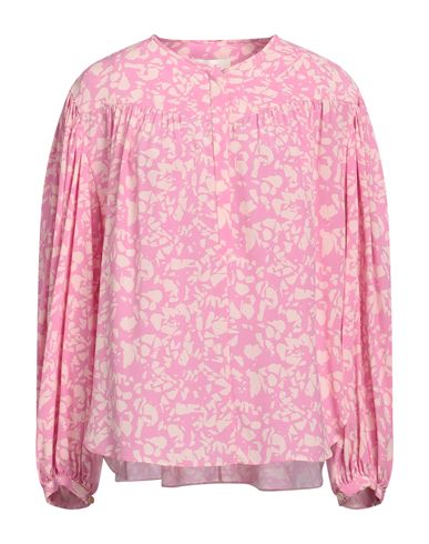 Isabel Marant Woman Top Pink Size 10 Silk, Elastane