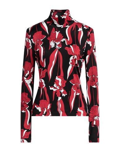Boutique Moschino Woman T-shirt Red Size 10 Viscose, Elastane