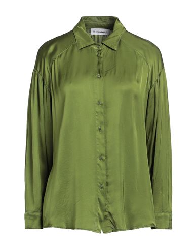 Brand Unique Woman Shirt Military Green Size 1 Viscose