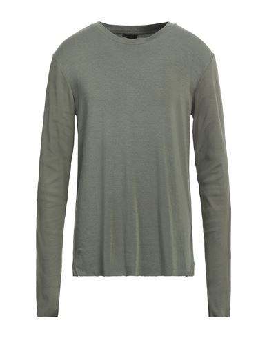 Thom Krom Man T-shirt Military Green Size S Cotton, Modal, Elastane