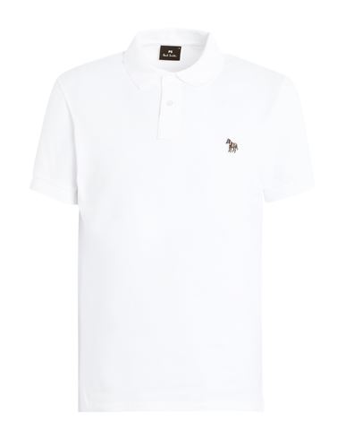 Ps By Paul Smith Ps Paul Smith Man Polo Shirt White Size Xl Cotton