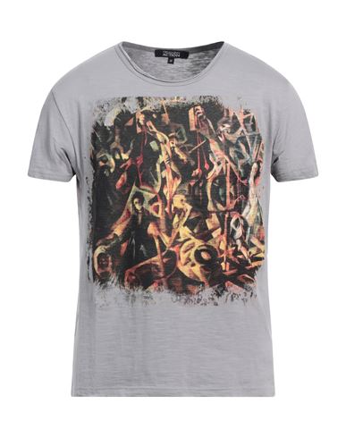 Shop Trussardi Action Man T-shirt Grey Size Xxl Cotton, Viscose