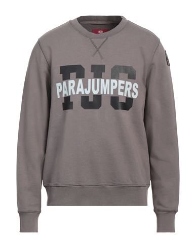Parajumpers Man Sweatshirt Lead Size Xxl Cotton In Grey