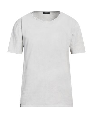 Shop Arovescio Man T-shirt Light Grey Size 42 Cotton