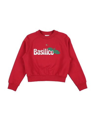 Dolce & Gabbana Toddler Girl Sweatshirt Red Size 4 Cotton, Elastane, Zamak In Red