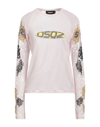 Shop Dsquared2 Woman T-shirt Pink Size S Viscose